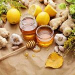 Garlic with honey Nutrients and healthy